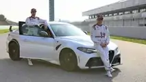Alfa Romeo Giulia GTA Raikkonen Giovinazzi