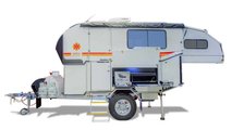 Kimberley Campers Classic Karavan Exterieur eingesetzt