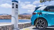 Greek island Astypalea: Volkswagen ID.3 charging