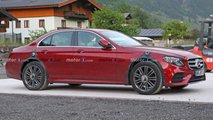 Mercedes E-Klasse als höhergelegter Test-Mule erwischt