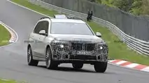 BMW X7 Facelift Spy Photos At The Nurburgring