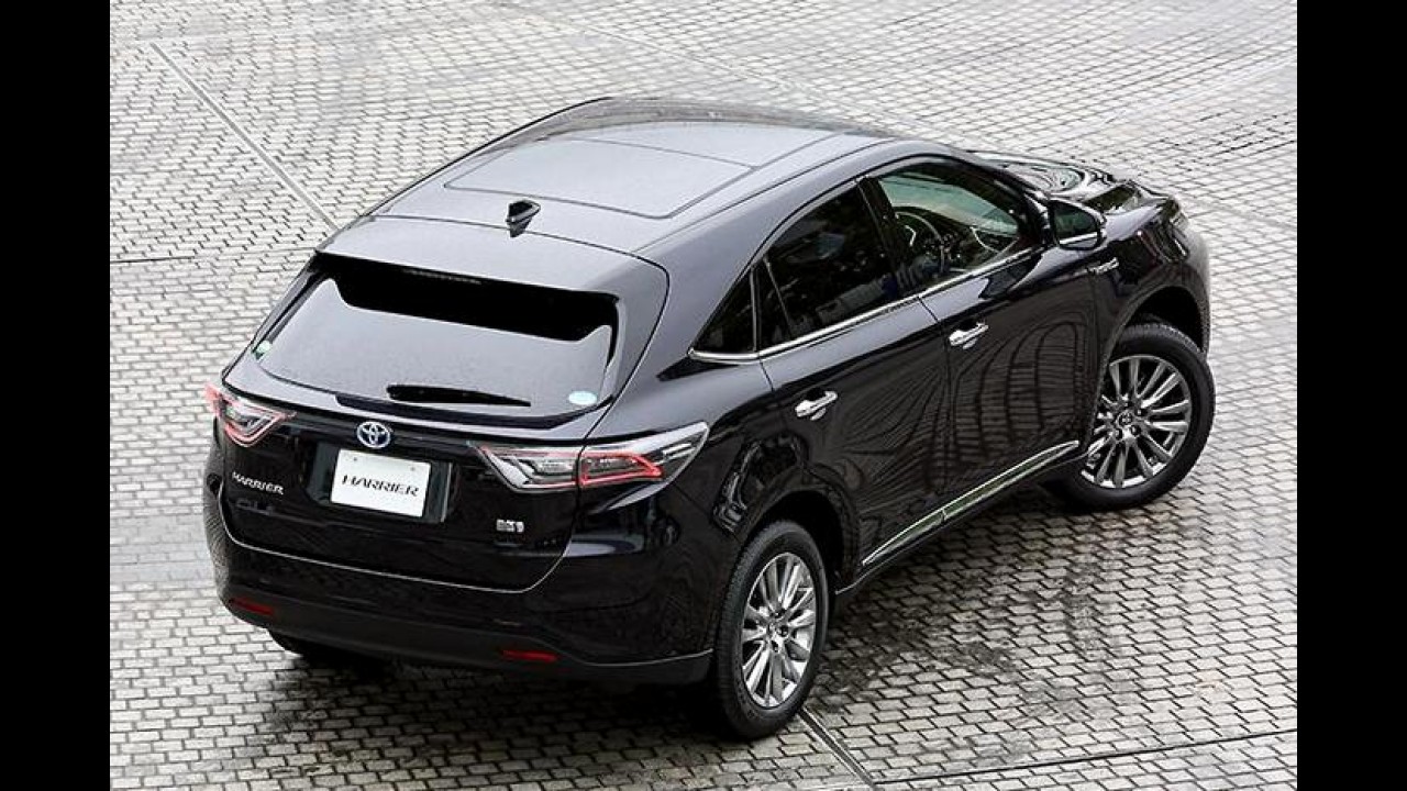 Toyota Harrier 2014 tem as primeiras imagens oficiais reveladas
