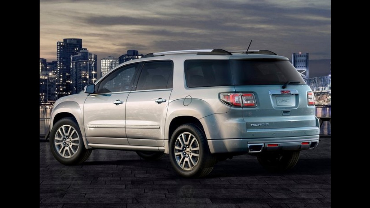 GMC Acadia 2013 tem preços divulgados nos EUA