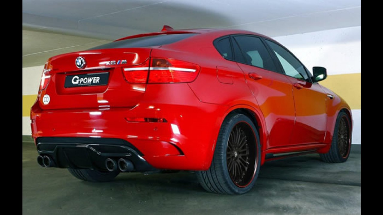 BMW X6 M ganha kit de upgrade da G-Power e atinge 725 cv de potência