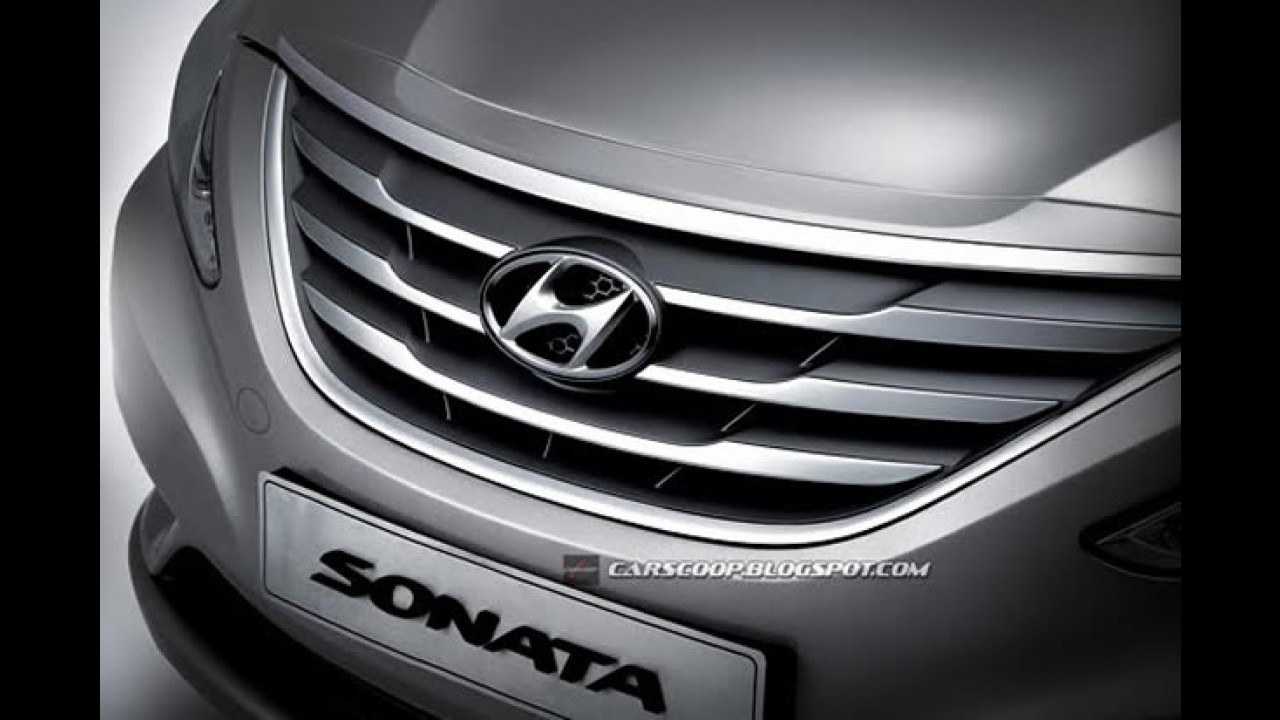 Já? Hyundai Sonata 2012 recebe retoques visuais na Coréia do Sul