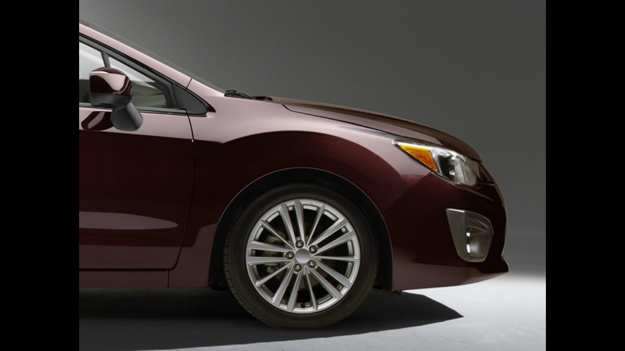 Novo Subaru Impreza 2012: divulgada primeira foto oficial
