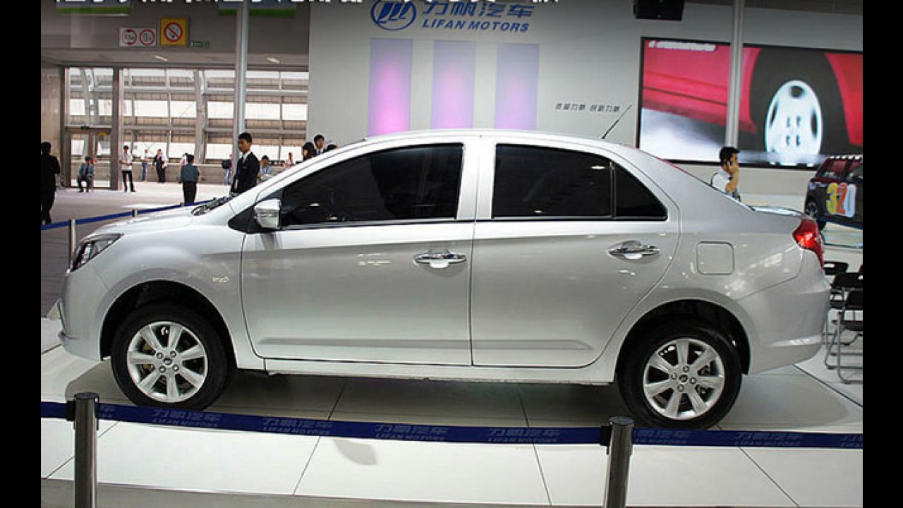Salão de Guangzhou: Vejam as fotos da nova geração do Lifan 520