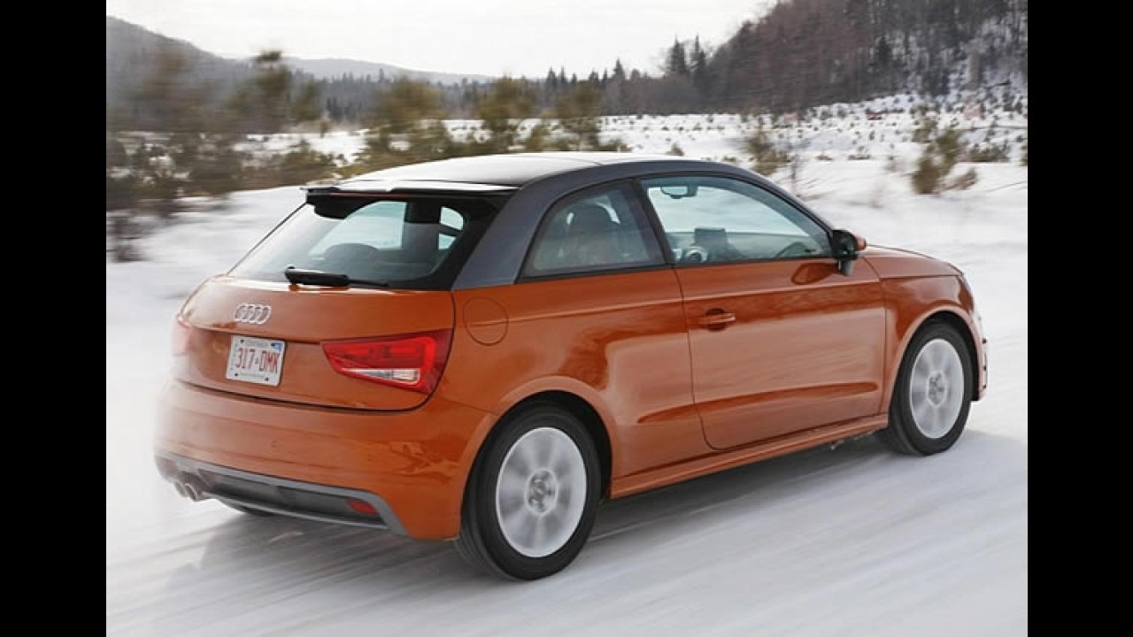 Audi testa A1 quattro no Canadá