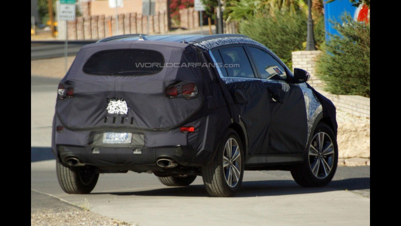 Kia Sportage é flagrado com leve reestilização
