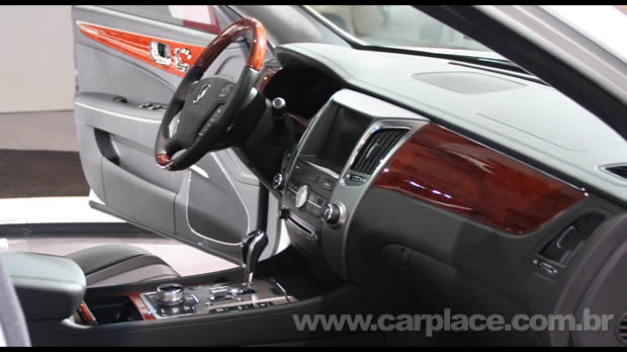 Novo Hyundai Equus 2010 é apresentado no Salão de Nova York