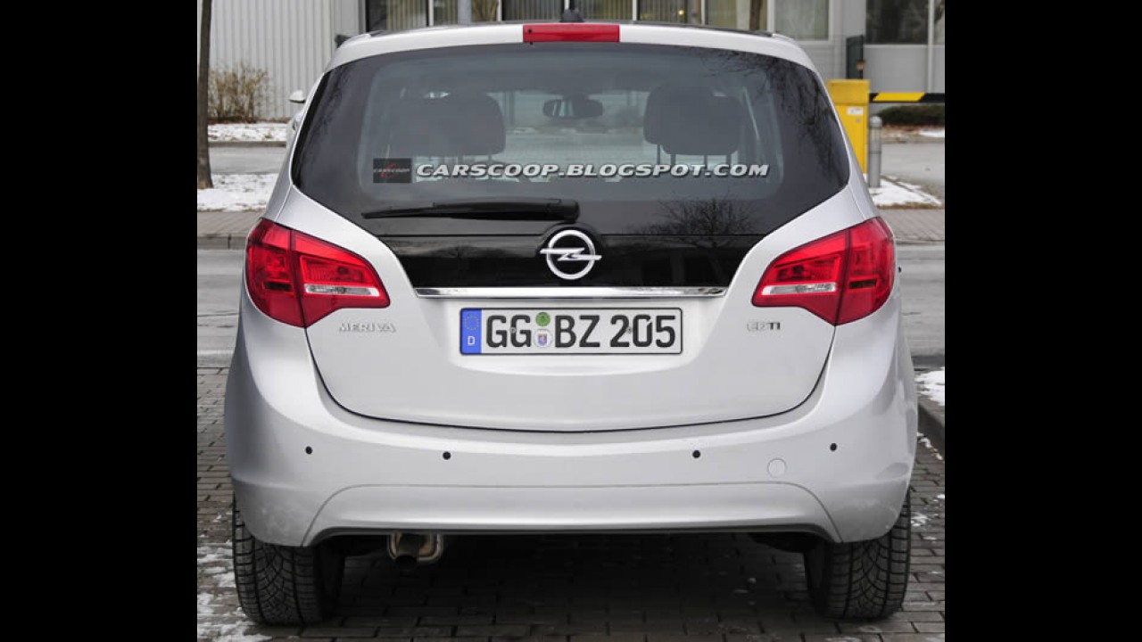 Nova Opel Meriva 2010 - Veja fotos reais do modelo de produção