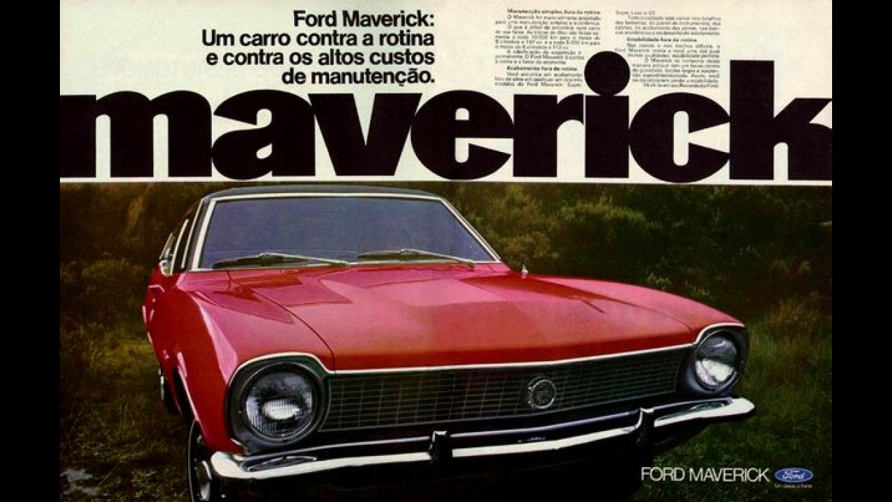 Carros para sempre: Ford Maverick foi um americano injustiçado no Brasil
