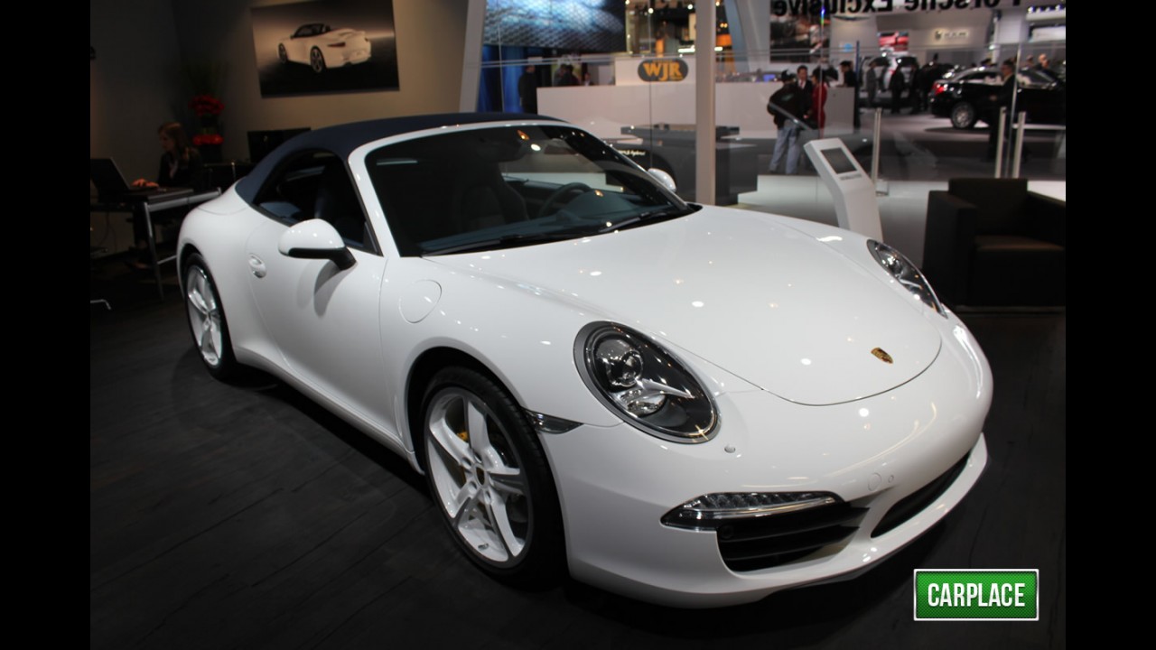 Salão de Detroit: Fotos das máquinas da Porsche