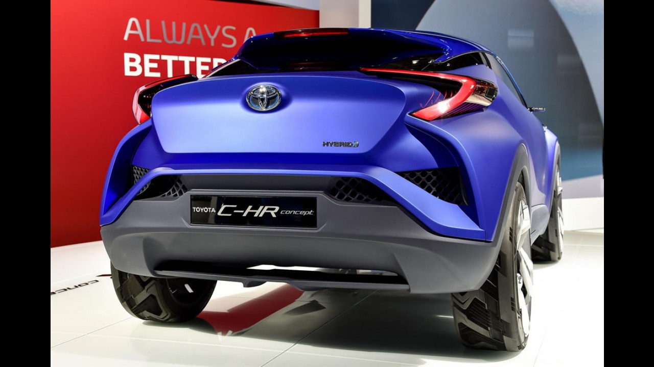 Futurista, Toyota C-HR Concept pode dar origem a SUV compacto - veja fotos