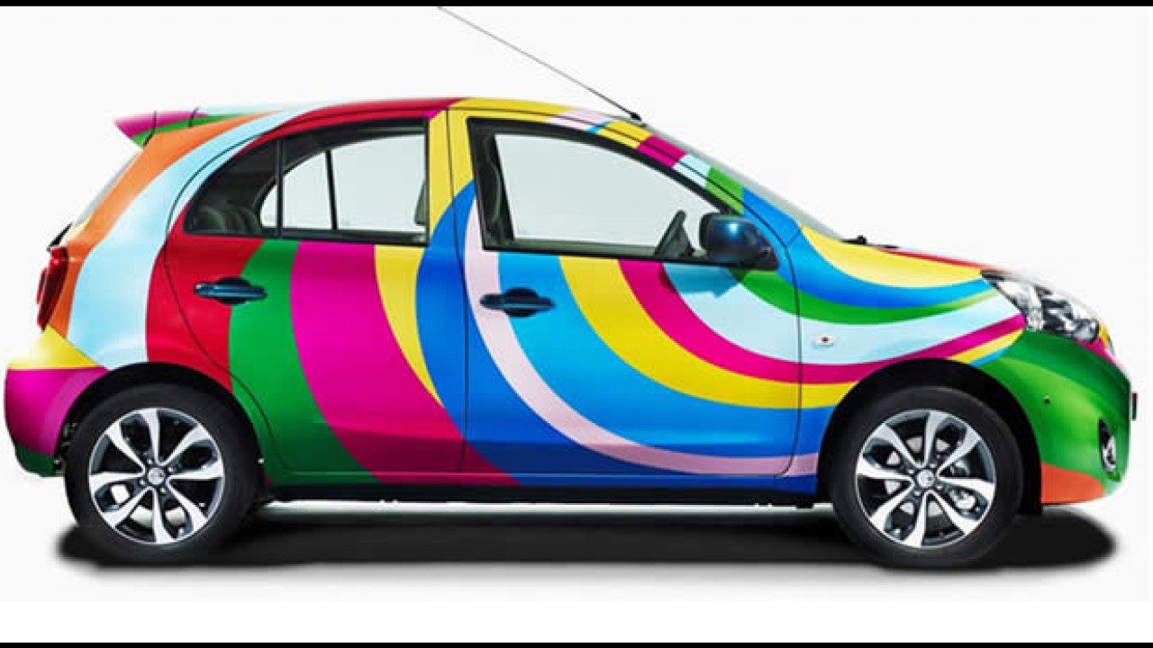 Quer aparecer? Nissan March ganha versão cheia de cores