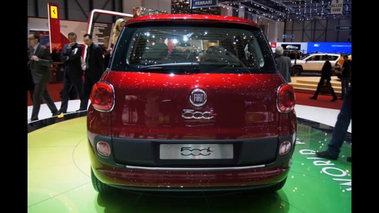 Salão de Genebra: Fiat 500 L é lançado oficialmente