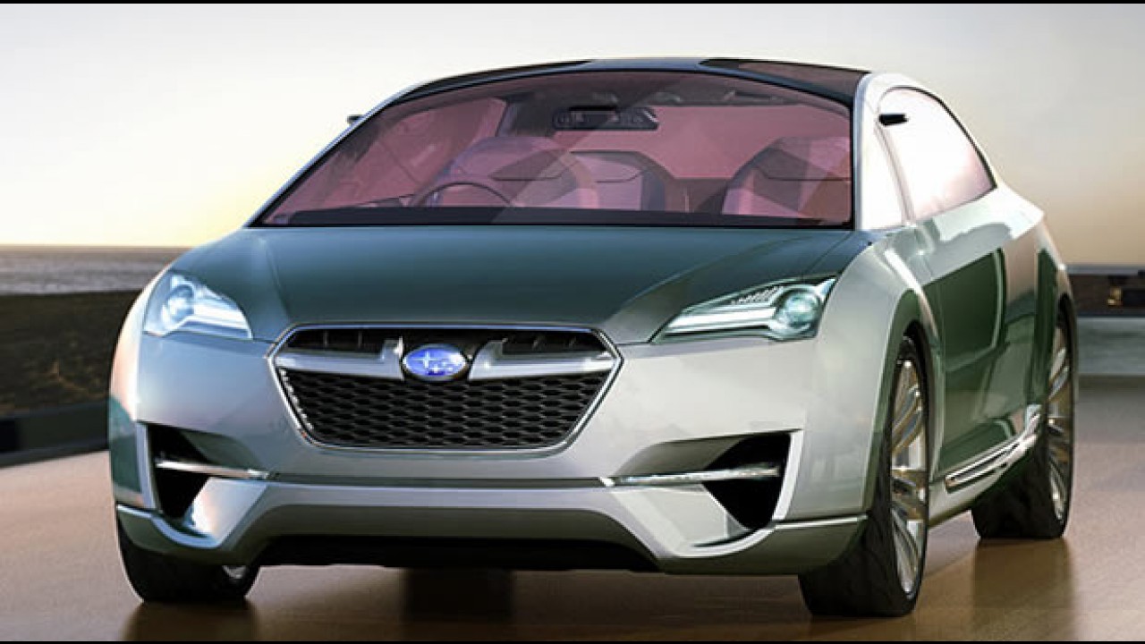 Salão de Genebra: Subaru também levará o Hybrid Tourer Concept