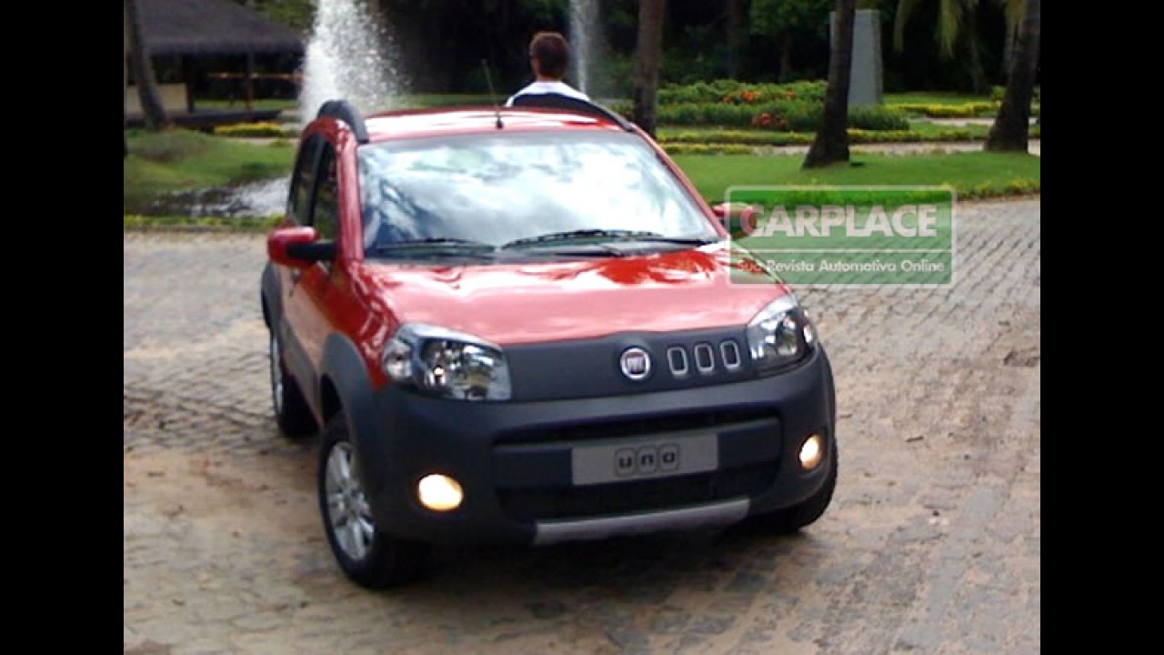 Novo Uno 2011 - Confira fotos exclusivas do modelo na Praia do Forte - Bahia
