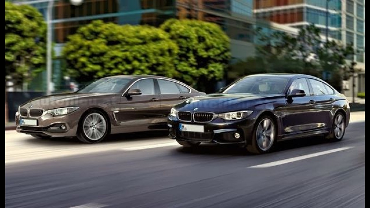 Vazou: BMW Série 4 Grand Coupé surge em imagens oficiais