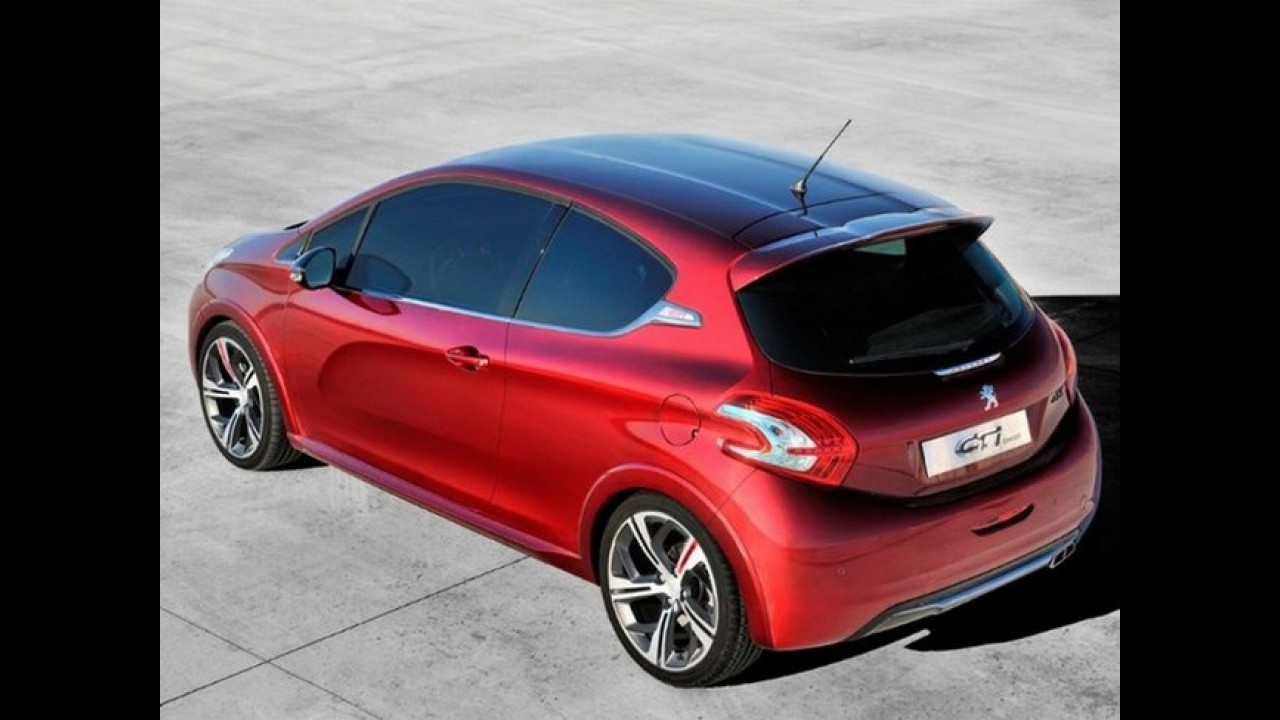 Peugeot 208 GTi Concept: Primeiras imagens são reveladas