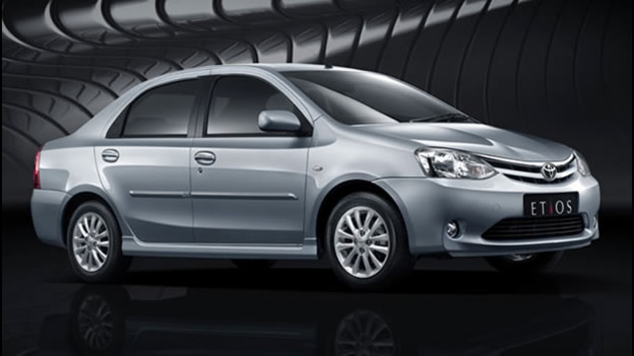 Toyota lança o Novo Etios Sedan com preço equivalente a R$ R$ 18.500 na Índia