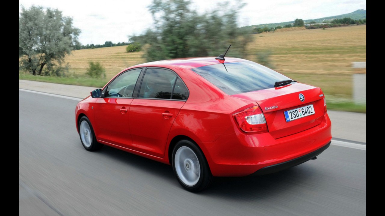 Galeria de fotos: Skoda divulga nova leva de imagens do novo sedã Rapid