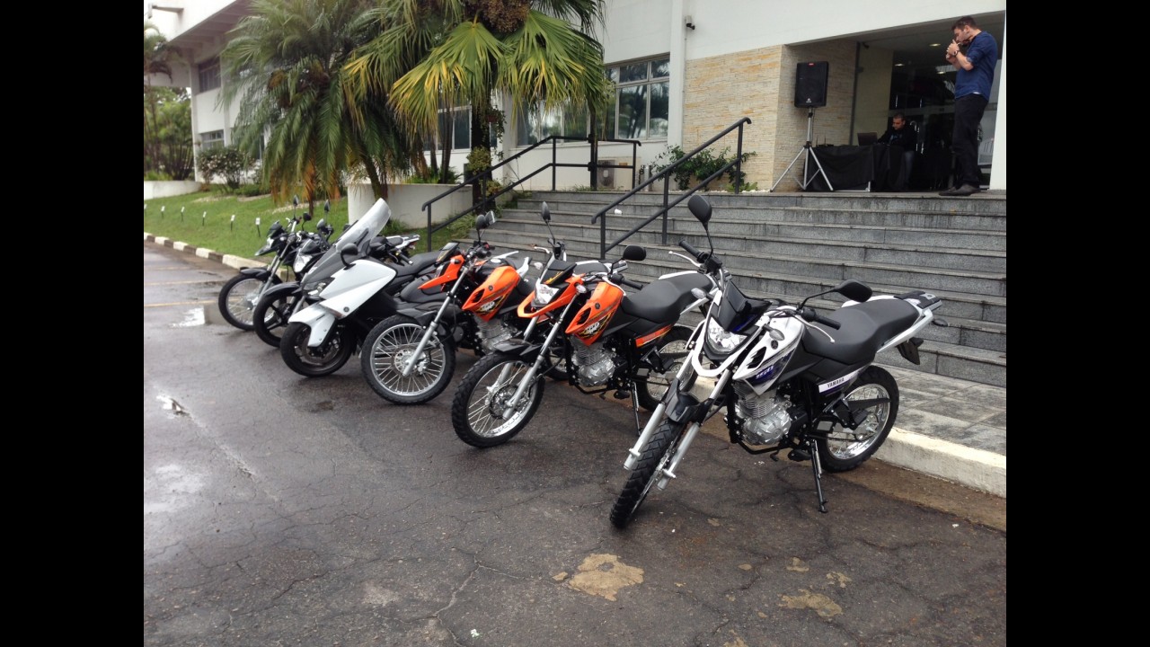 No QG da Yamaha: contato com as novas T-Max, Crosser e Fazer 150