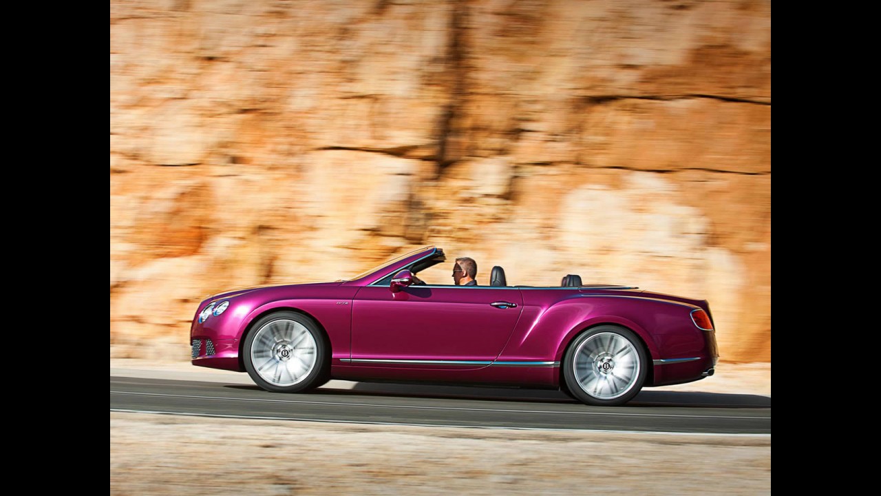 Primeiro lançamento do ano, Bentley Continental GTC Speed 2013 é oficializado