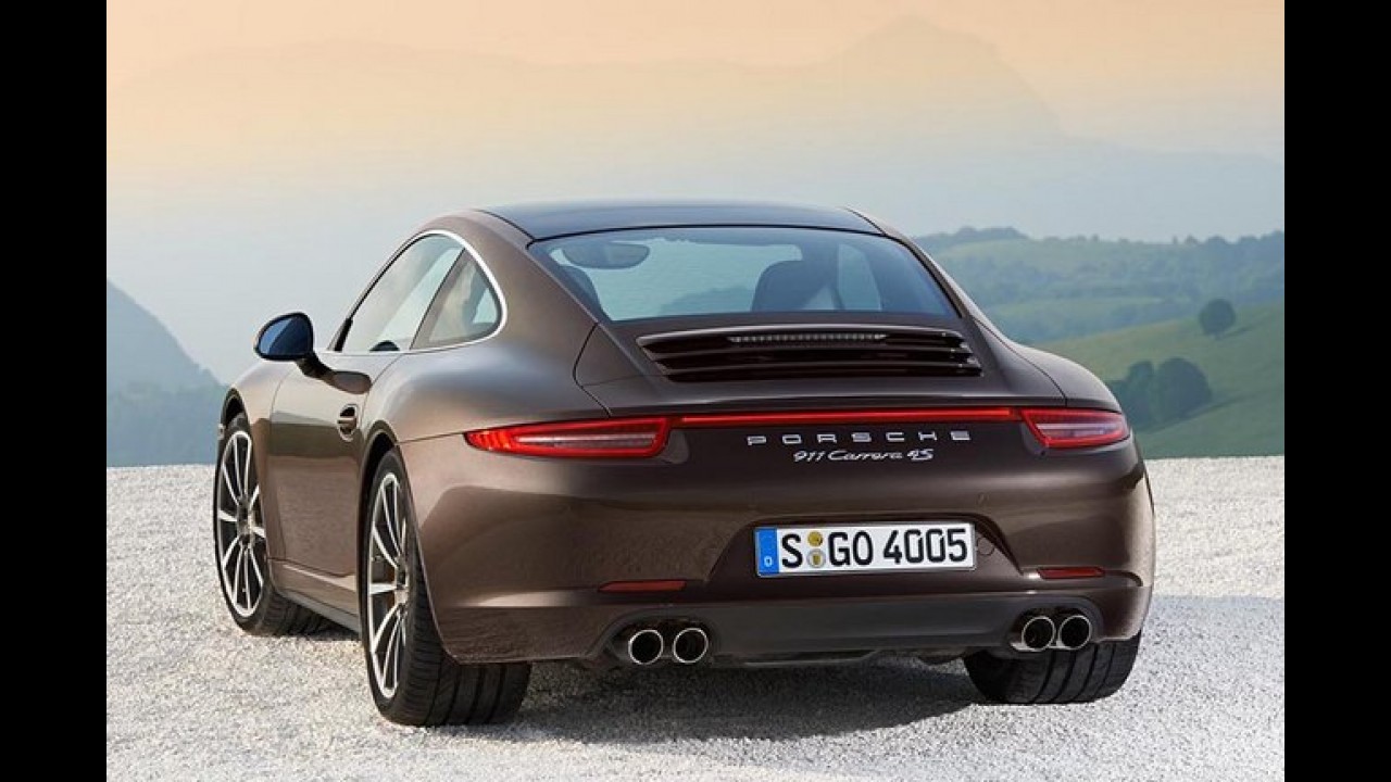 Porsche 911 Carrera 4 e 4S 2013 são revelados oficialmente