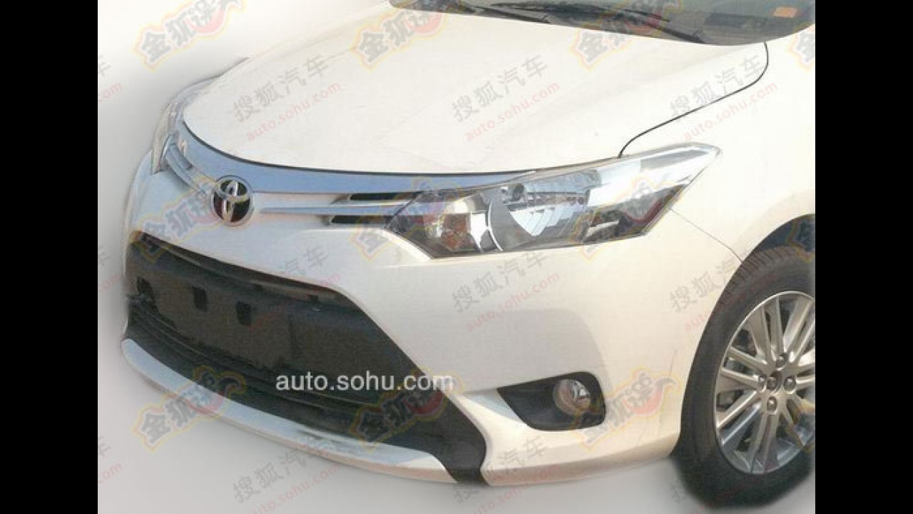 Flagra: veja a versão de produção do "emergente" Toyota Vios