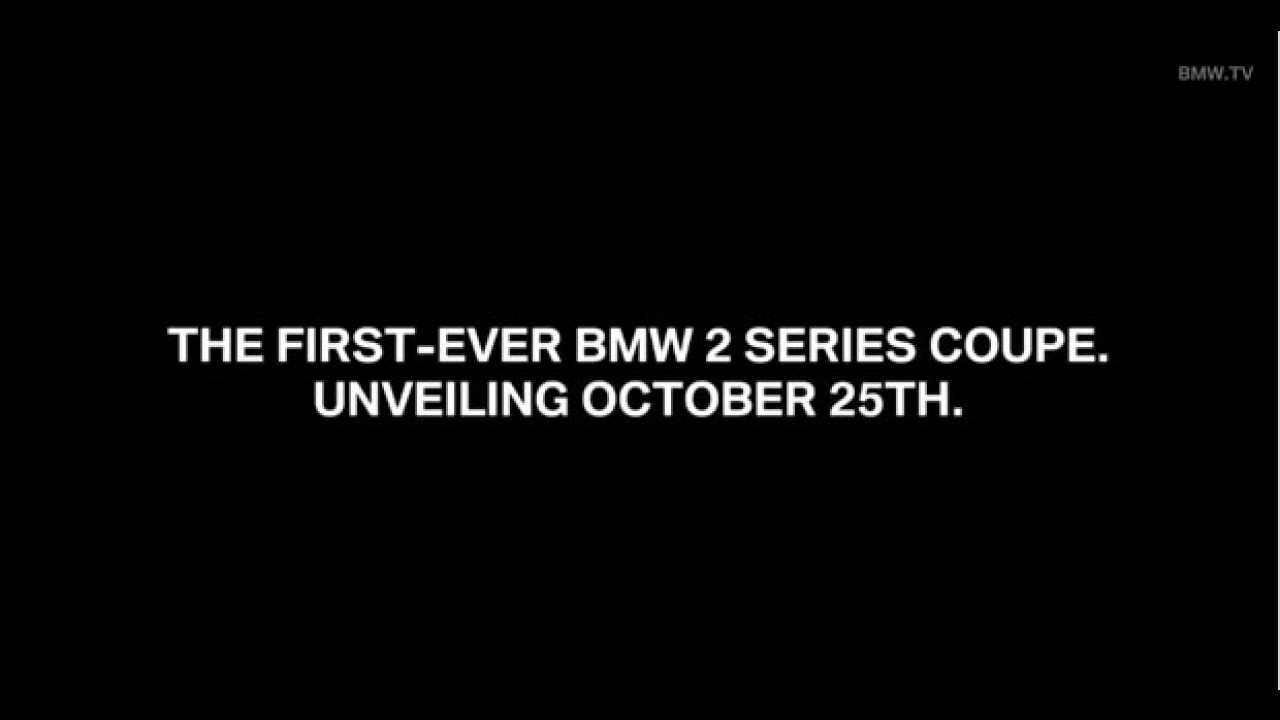 Inédito BMW Série 2 tem teaser oficial e apresentação confirmada