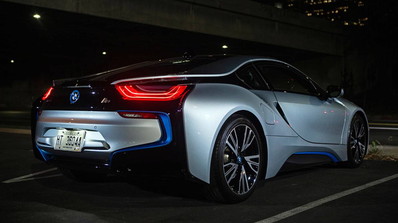 Meet the Laser Equipped Electric Car of the Future! The 2015 BMW i8 - GuzControl