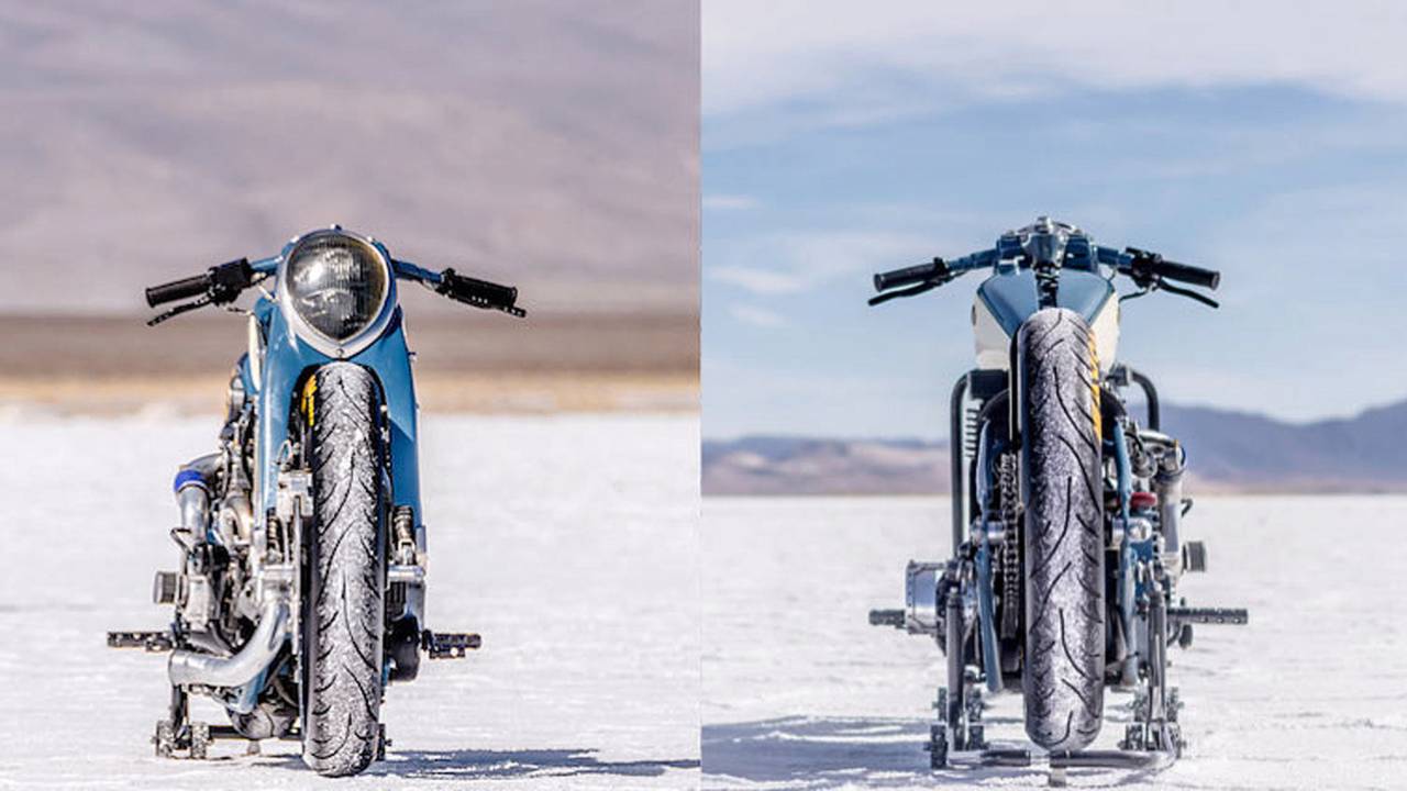 Forward and rear shots of the Cheetah
