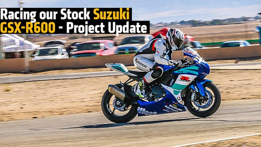 Racing our Stock Suzuki GSX-R600 - Project Update 