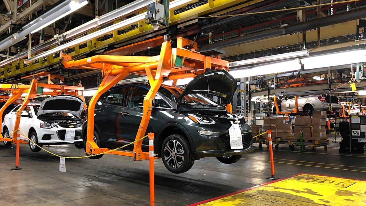 Fábrica do Chevrolet Bolt