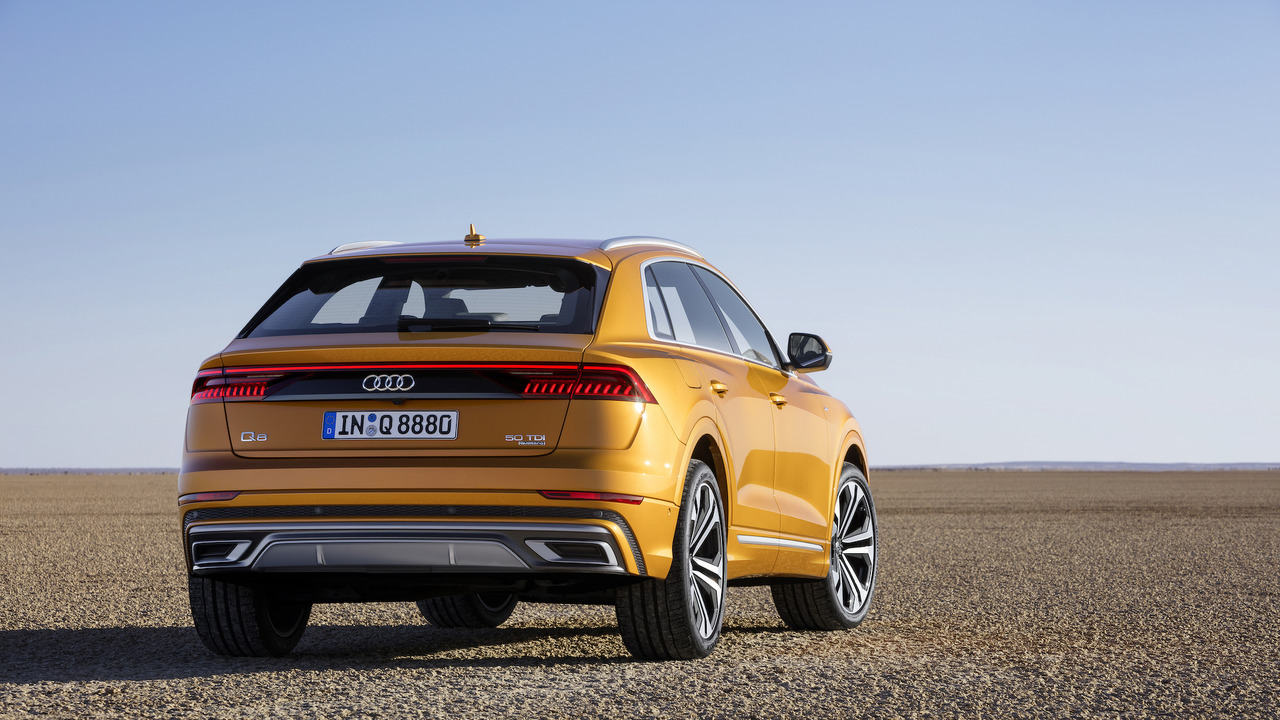 Audi Q8 vista da vicino
