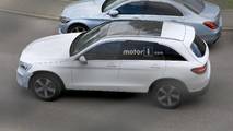 2019 Mercedes GLC facelift spy photo