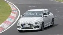 Hyundai i30 N Fastback spied at the Nurburgring