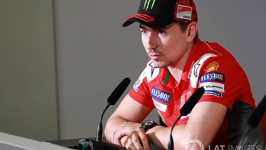 Jorge Lorenzo, en el GP de Cataluña 2018 de MotoGP