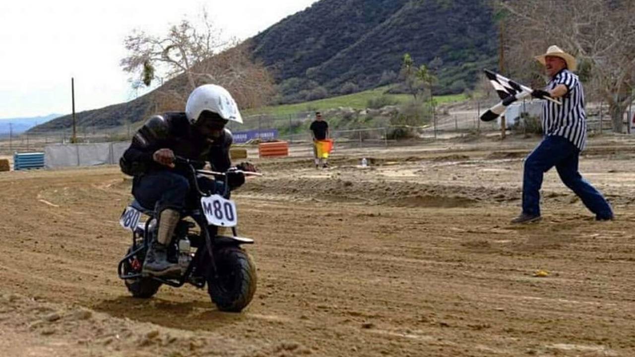 Mini Bike Flat Tracking with Hell on Wheels