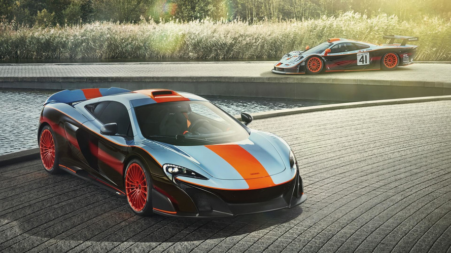 McLaren 675LT with Gulf livery