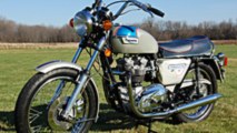 1977 Triumph Bonneville 750 Silver Jubilee