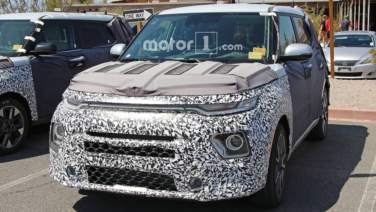 Next-Gen Kia Soul Turbo Spy Photo