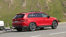 Skoda Kodiaq RS Photos espion