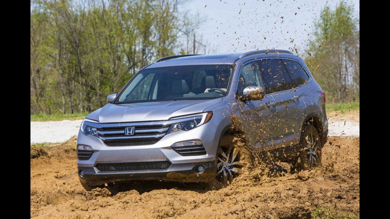 Irmão maior do CR-V, Honda Pilot 2016 ganha novo visual e fica mais econômico