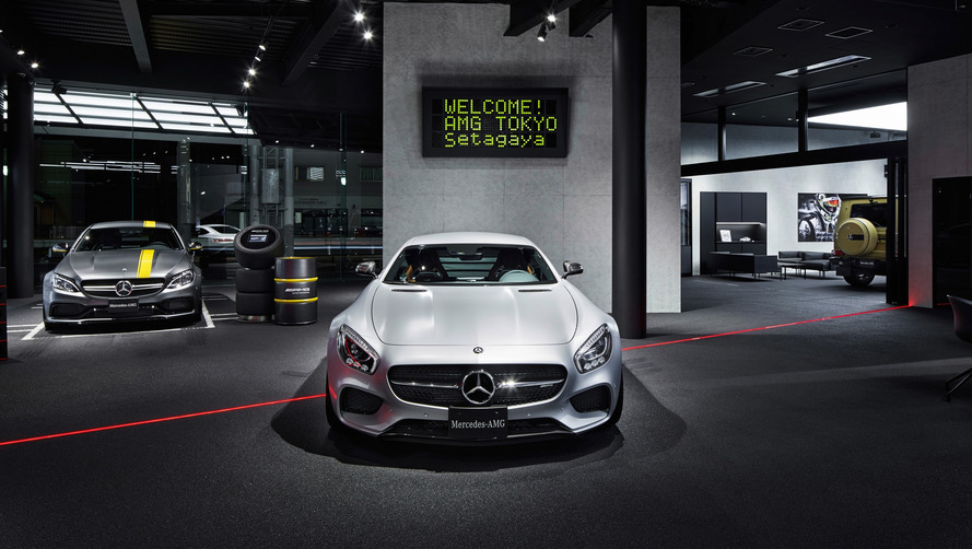 Mercedes-AMG Tokyo showroom