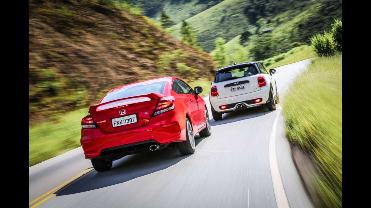 Esportivada CARPLACE: Civic Si, 500 Abarth, Swift Sport, Cooper S e DS3