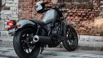 Honda Rebel 300 and Rebel 500