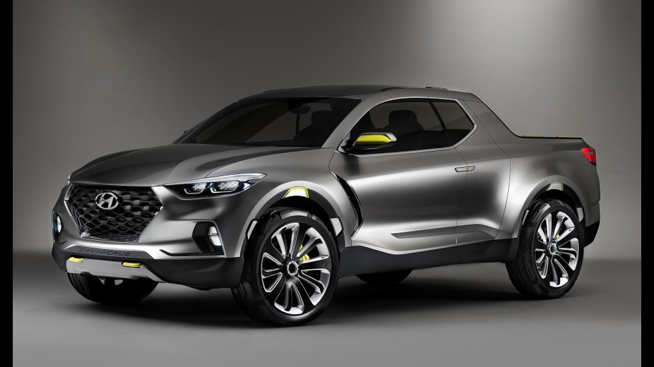 Hyundai considera produzir picape Santa Cruz após boa aceitação do público