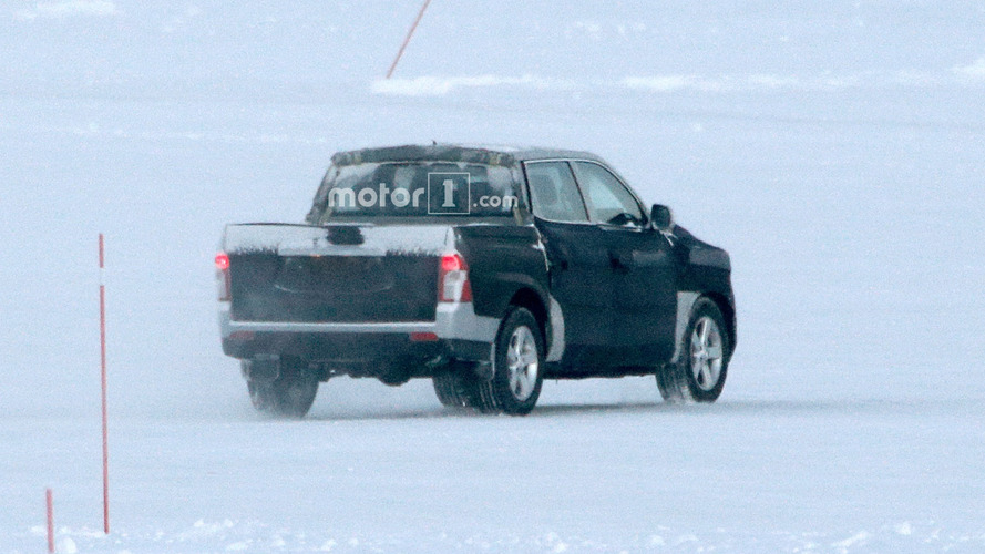 Ssangyong Actyon Sports Spy Pics